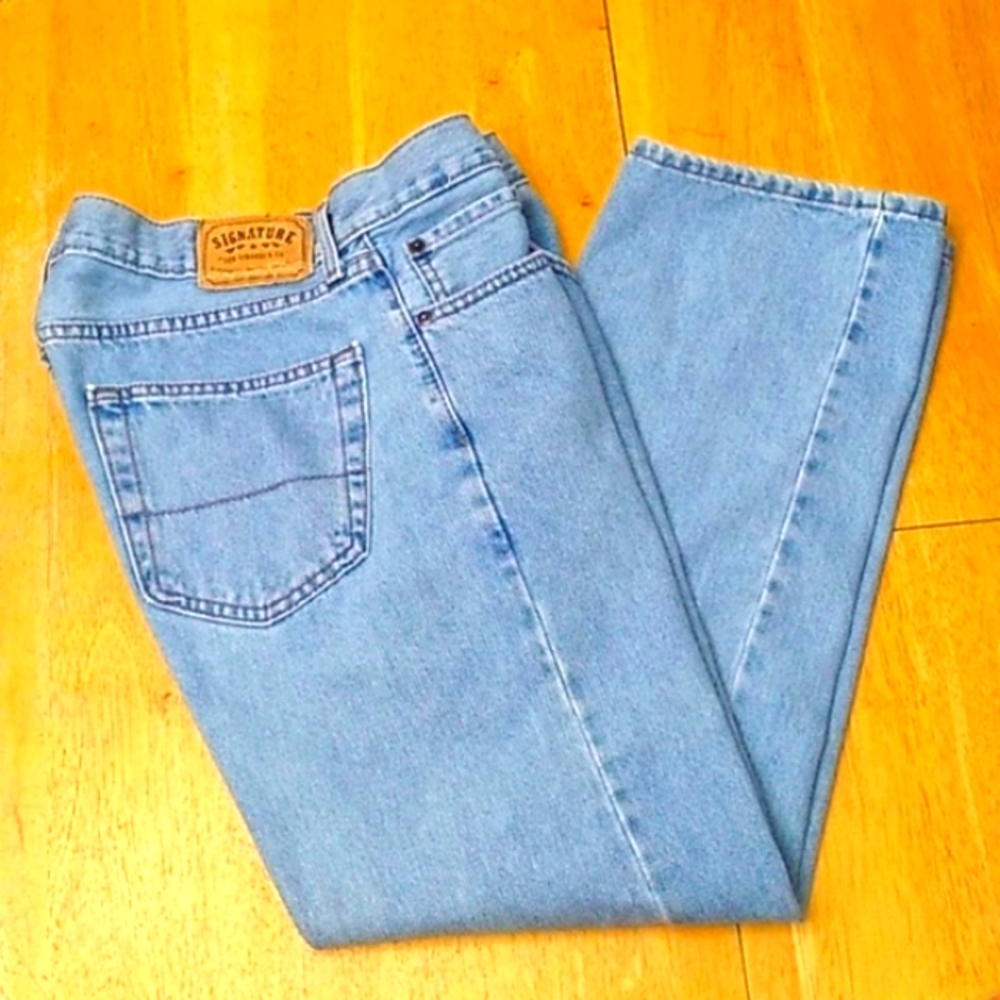 Signature by Levi Strauss & Co. Men's Regular Fit Jeans, 34 x 29